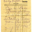 Oughterard Co-Op shop receipt 1926