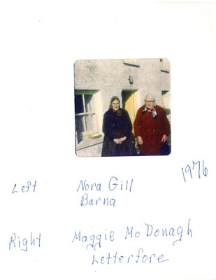 Nora Gill, Barna and Maggie McDonagh, Letterfore