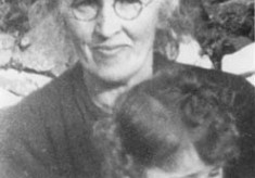 Mary Gill, Eighterard B. 1892 with Granddaughter Mary Bridget Curran