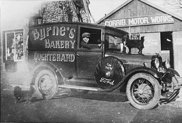 Byrne's Bakery Delivery Van c.1920