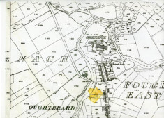 Map 1898. Detail, The Barracks, Camp Street