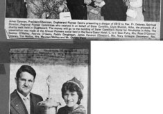 Press cutting 1975, 1976. Pioneer Ass. and  Queen of Connemara