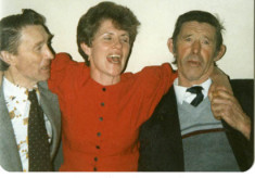 Joe Connelly, Rita Naughton and Tom Joe Naughton