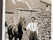 Mark Geoghegan with his Connemara pony