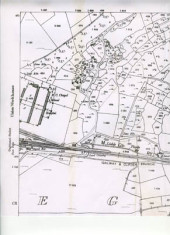 Map 1898. Detail, Oughterard Poor law Union Workhouse