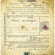Dog Licence 1912. Thomas Lyons, Tullaboy