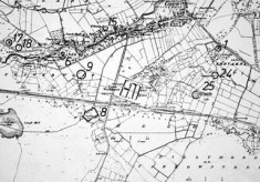 Monument map 1930. Detail, Canrawer
