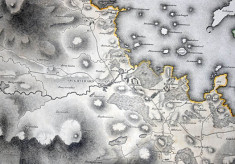Map c.1800. Oughterard