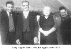 Larry Higgins, Pat Higgins, Nora Higgins, Kitty Higgins
