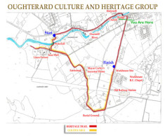 Heritage Walk map. Cregg and Canrawar