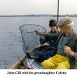 John Gill and his granddaughter Colette