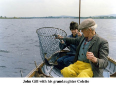 John Gill and his granddaughter Colette