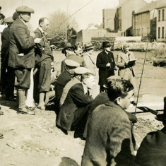 Fishing competition c.1950. Owen Riff