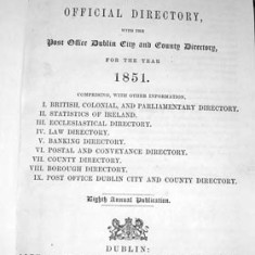 Thom's Irish Almanac. 1851