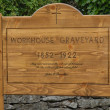 Workhouse Graveyard Signage