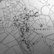 Map c.1800. Detail, Barn Hill