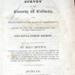 Statistical and Agricultural Survey of County Galway 1824. Hely Dutton