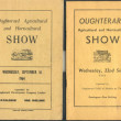 Oughterard Agricultural and Horticultural Show Covers 1964-1965