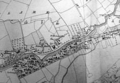 Map c.1800. Detail, Sandymount, Oughterard