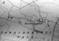Map c.1800. Detail, Porridgetown west