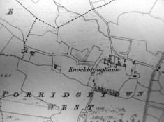 Map c.1800. Detail, Porridgetown west