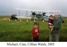 Michael, Cian and Cillian Walsh