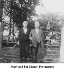 Mary and Pat Clancy, Portacarron