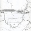 Map 1898. Detail railway line, Claremount