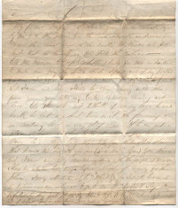 Correspondance, 1881-1886 relating to Thomas Fahy Naughton 