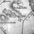 Map c.1800. Detail, Ardnasillagh, Loughgannon