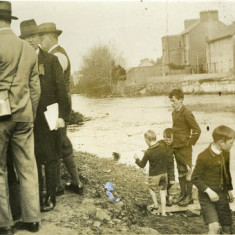 Fishing competition c.1950. Owen Riff
