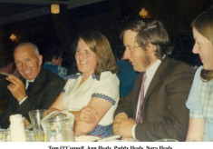 Tom O'Connell, Ann Healy, Paddy Healy and Nora Healy