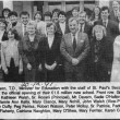 Press cutting 1991. St Paul's secondary school opening