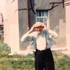 Edward Thornton, outside the family home in Claremount. 1975 | Paul Finnegan