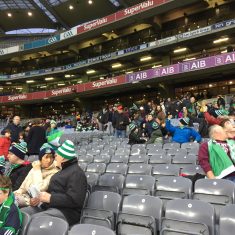some of the crowd at the All Ireland Intermediate Club Final Jan 2020