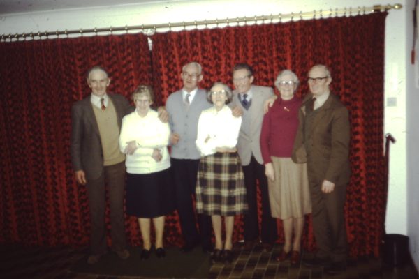 The O'Connor Siblings & Partners on the occasion of Ned & Winnies 50th Wedding Anniversary - L-R Johnny & Josie, Ned & Winnie, Jim, Peg & Tom