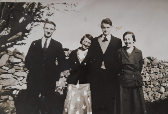 Richard Faherty Winnie Maloney, Ned & Winnie Faherty (Richard & Winnie M were bestman & bridesmaid for Ned & Winnie)