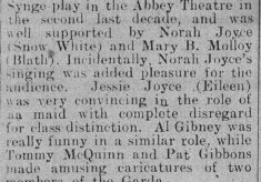 Oughterard Pantomime Connacht Tribune Jan 28th 1950