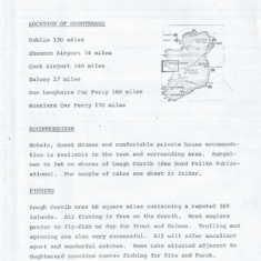 Hospitality Brochure 1970's