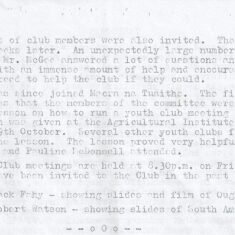 Oughterard Newsletter 1974