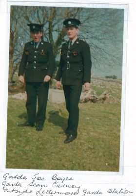 Garda Joe Boyce & Sean Carney Lettermore 1967