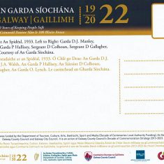 An Garda Síochana 1922-2022 Galway Gallimh  Postcards