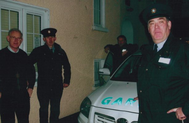 Sgt Joe Boyce, Garda Vincent Flanagan, Garda Cathal O'Malley and Garda Seamus Lydon