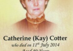 Catherine (Kay) Cotter