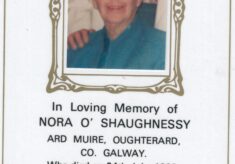 Nora O'Shaughnessy, Camp Street