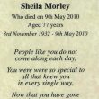 Morley Tom & Sheila