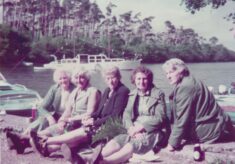 Enjoying a day on Inchgoill - Summer 1980