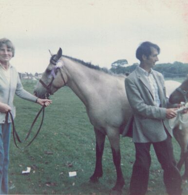 Kathleen Jack Maloney with Ned McDonagh Glann Oughterard Show 1979/1980