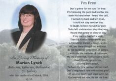 Marian Lynch (nee) Lyons, Ballinasloe & Bunnakill