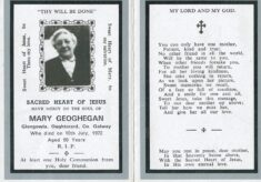 Mary Geoghegan, Glengowla